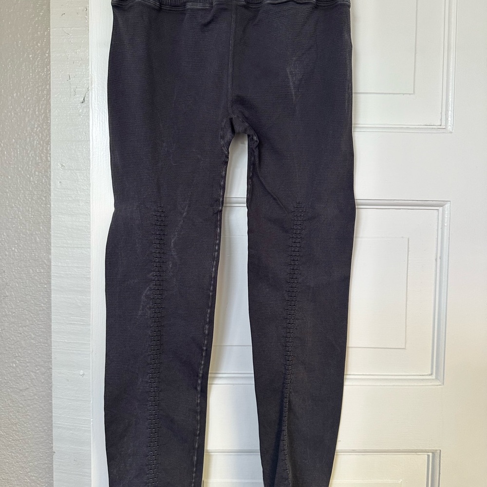 Free People movement black washed leggings size M/L.
